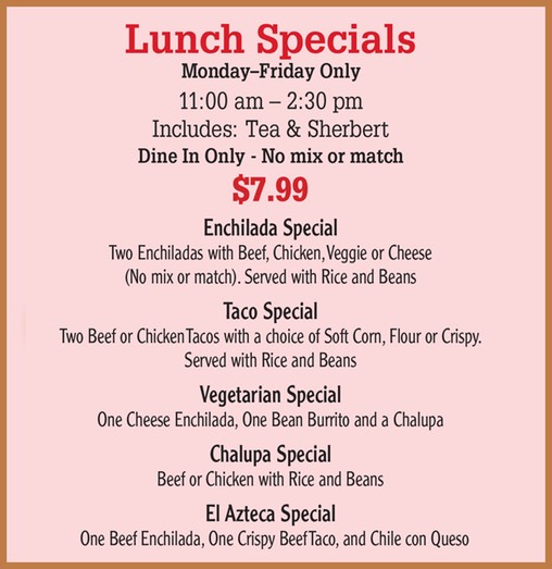 lunch specials 10015